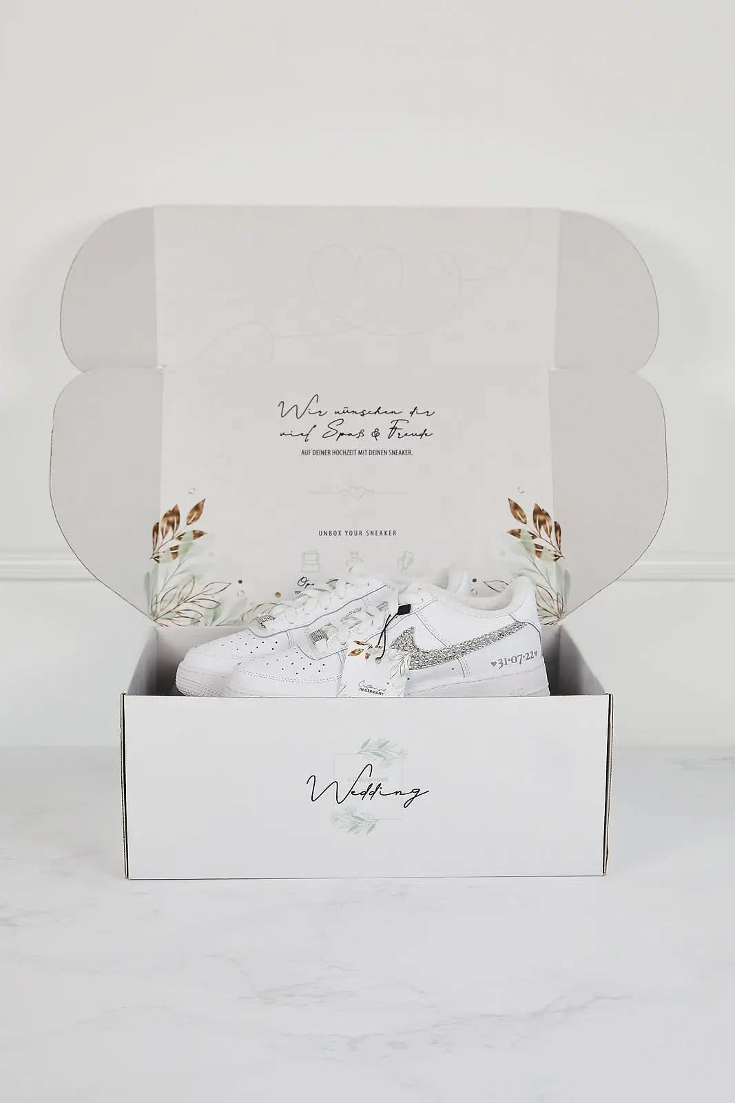 Air Force 1 Wedding Edition Couplesoles