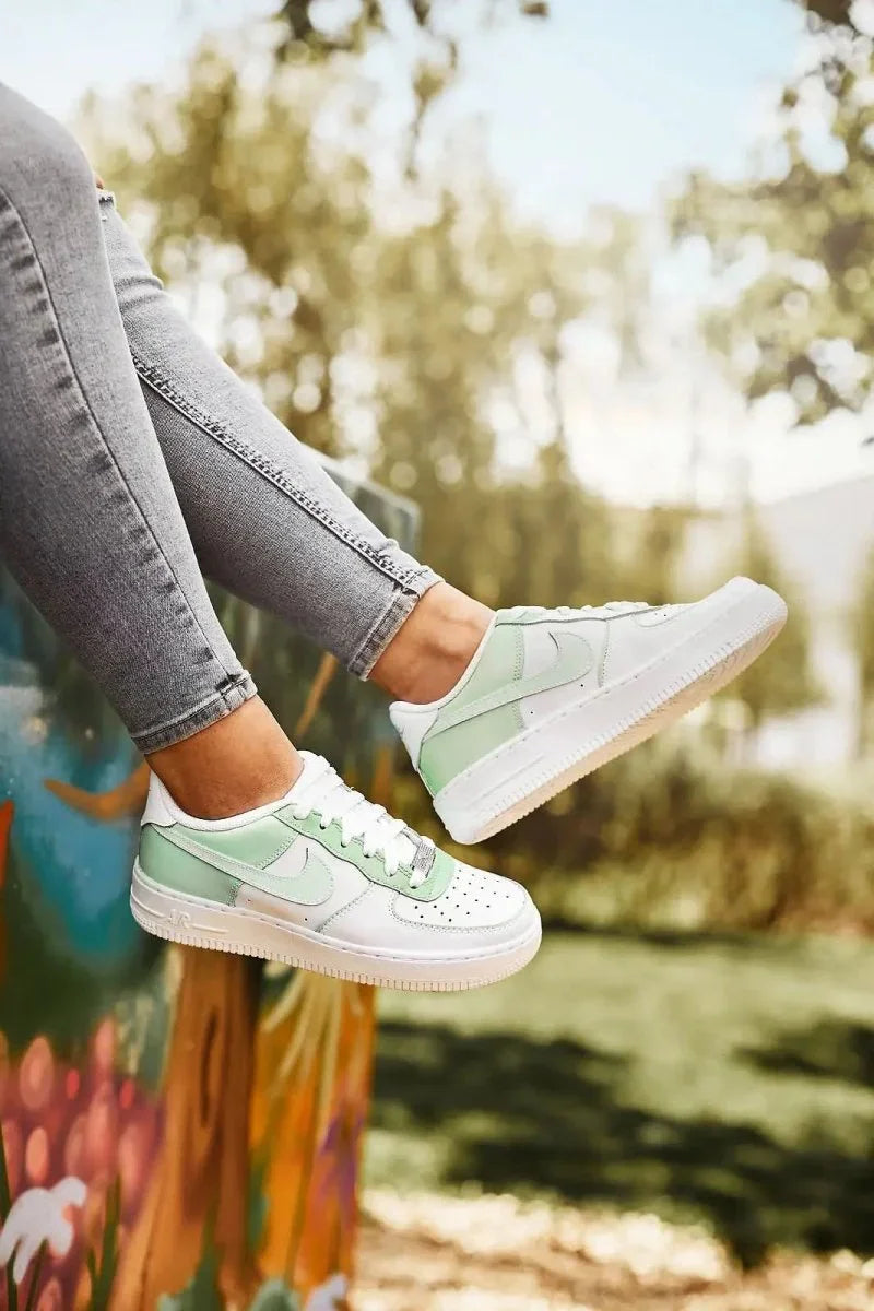 Pistachio Air Force Shadow Spruce Aura (w) Nike Air Force Shadow