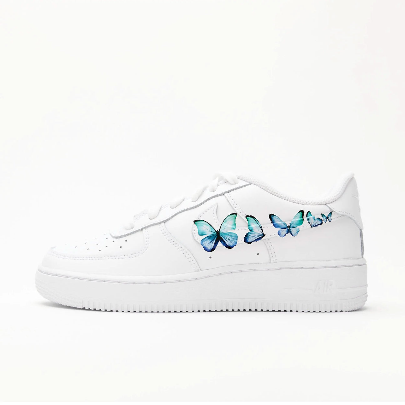 Air Force 1 Blue Butterfly Swoosh Mein Shop